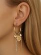 گوشواره حلقه‌ای آویزدار
