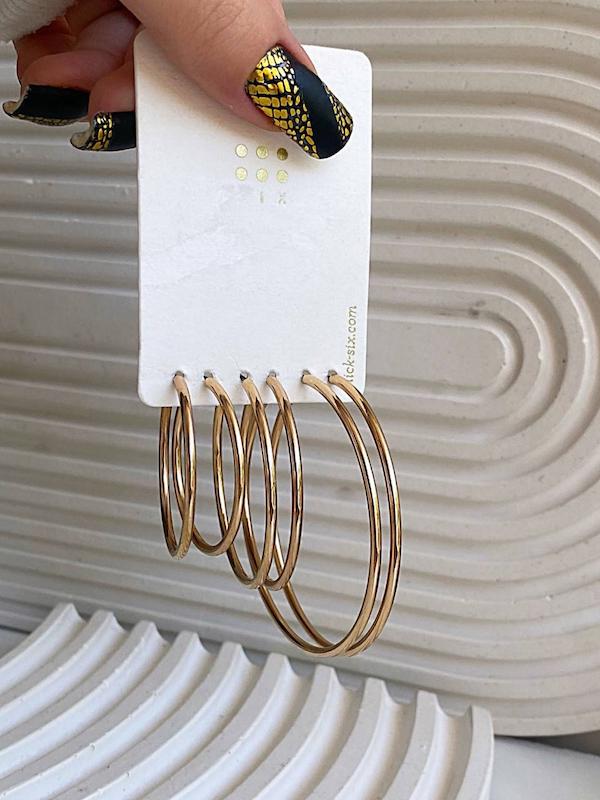 پک گوشواره حلقه‌ای