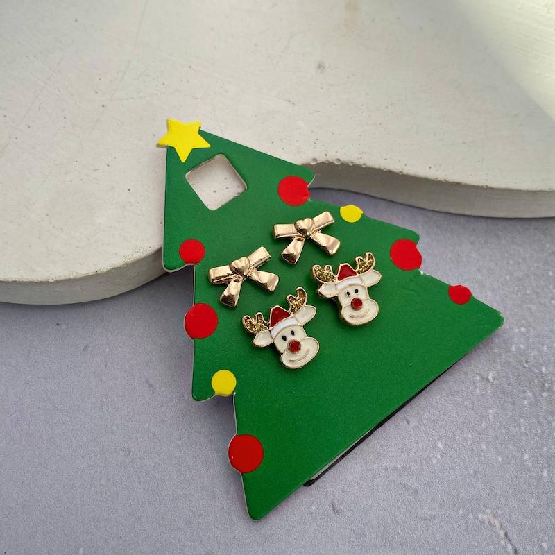 پک گوشواره کریسمسی