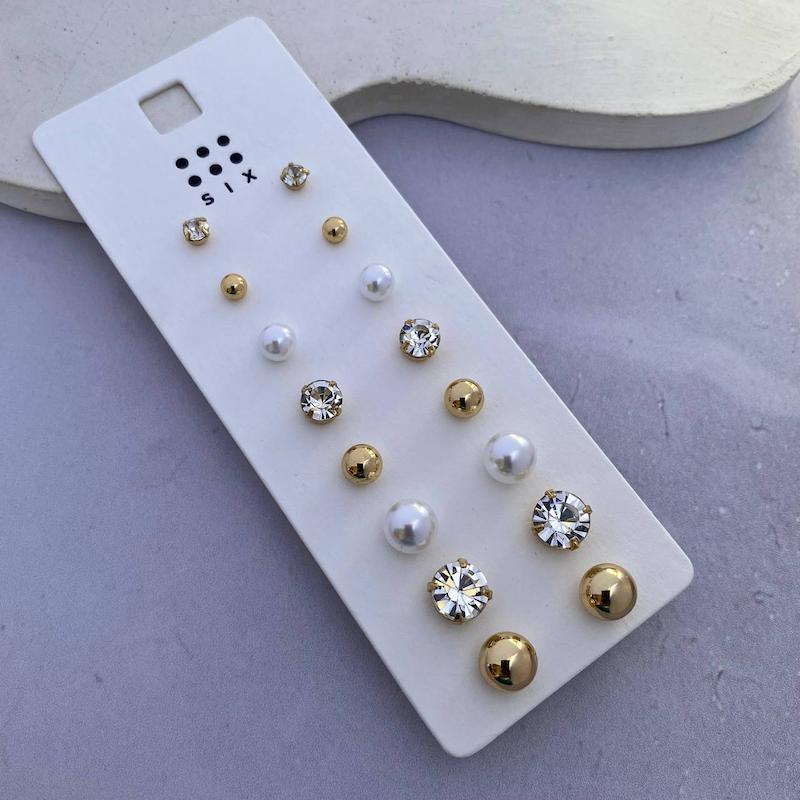 پک گوشواره‌ی ۸ جفتی