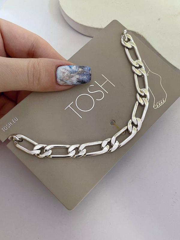 پابند فیگارو روکش نقره TOSH