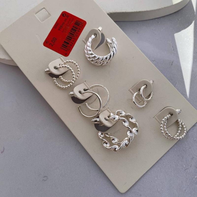 پک گوشواره روکش نقره