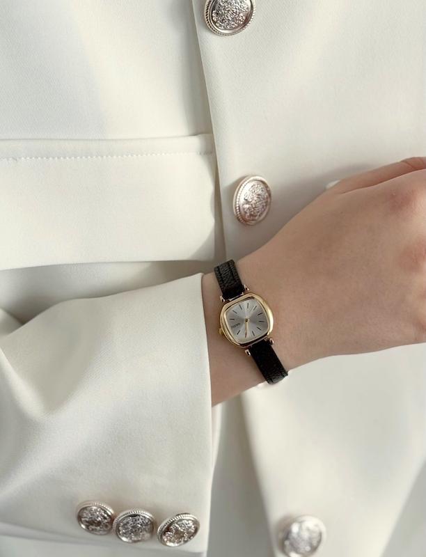 نایدو چرمی مربع قاب طلایی 