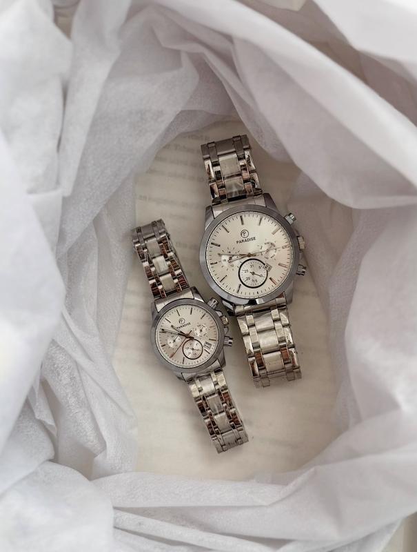 ساعت پارادایس تمام سیلور