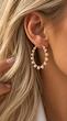 گوشواره جان حلقه