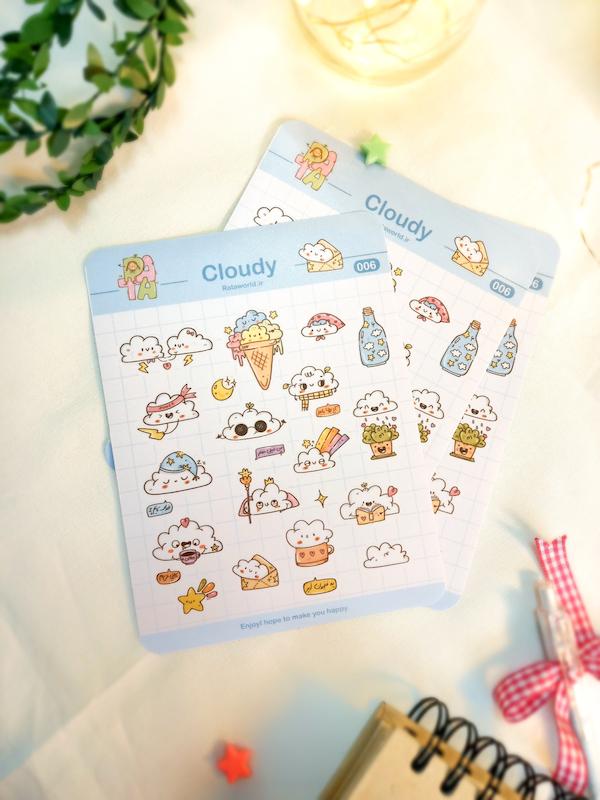 استیکر/ ابرک