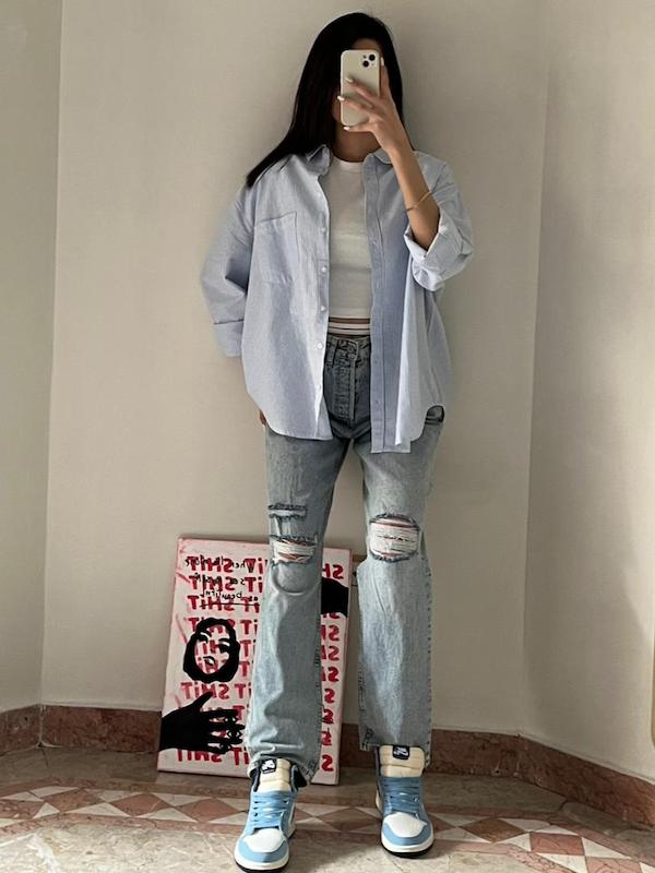 شومیز راه راه