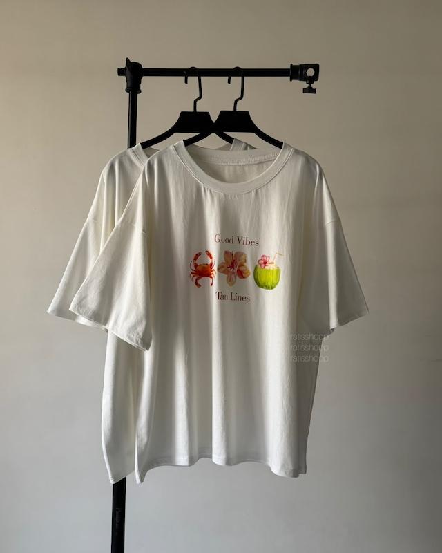 تیشرت good vibes
