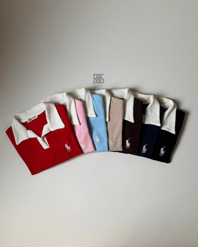 پلوشرت گلدوزی polo 