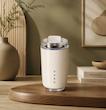 تراول ماگ اسمگ ساده رنگ های سفید و مشکی