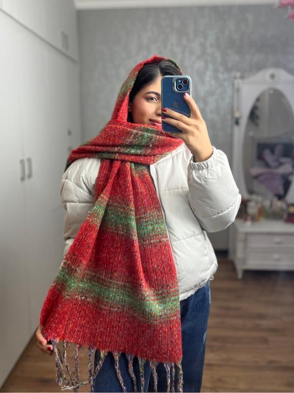 بیگ اسکارف پشمی کد ۱۰۰