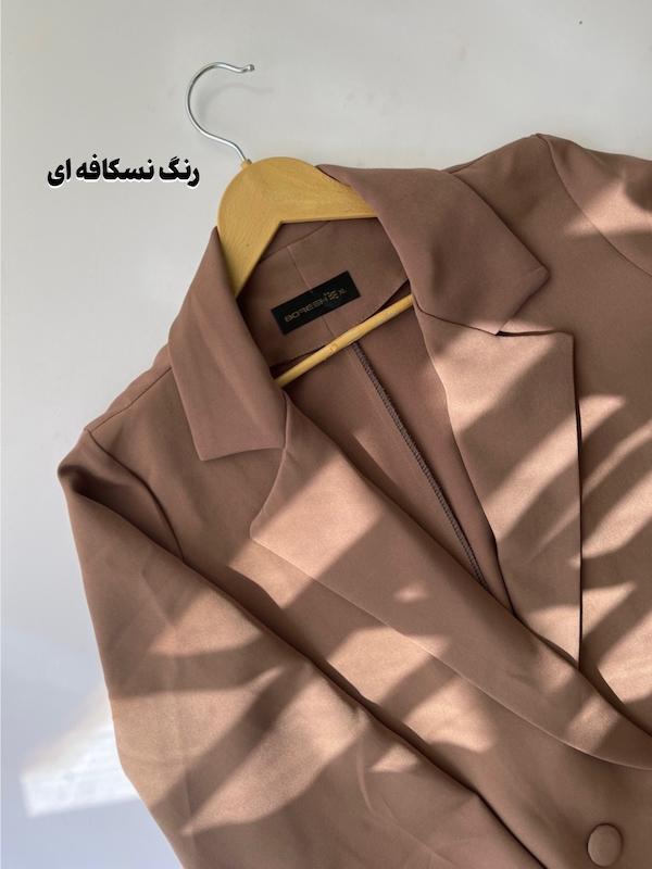 بلیزر کرپ مازراتی (رنگ بندی دارد)