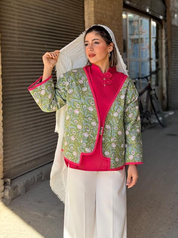 کت دورو پنبه دوزی 2802