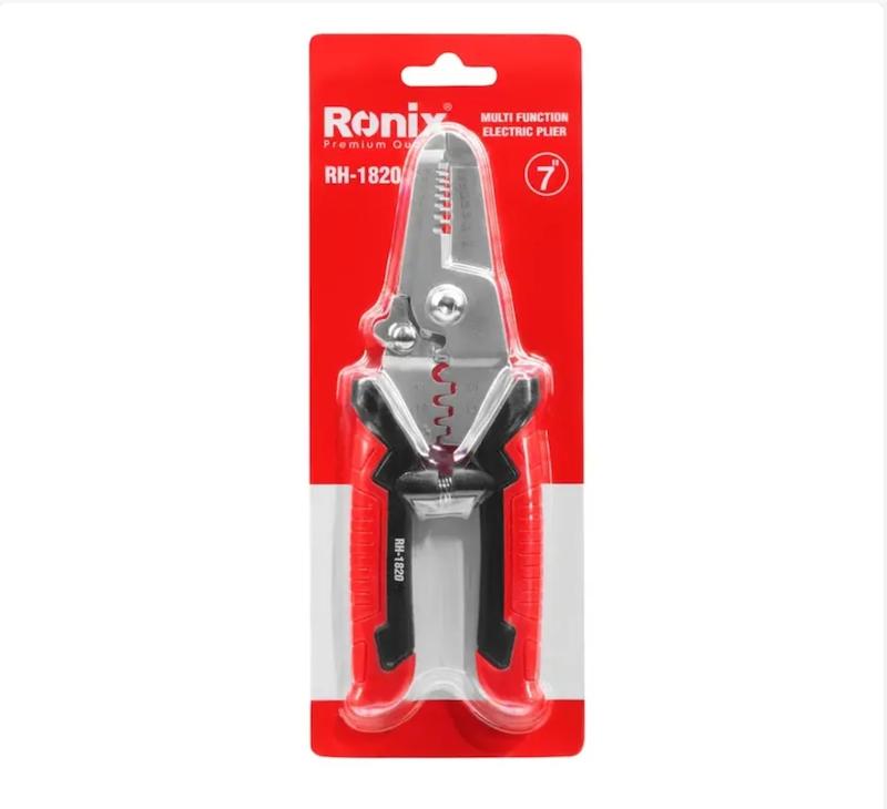 انبر سیم لخت کن چندکاره رونیکس مدل ۱۸۲۰