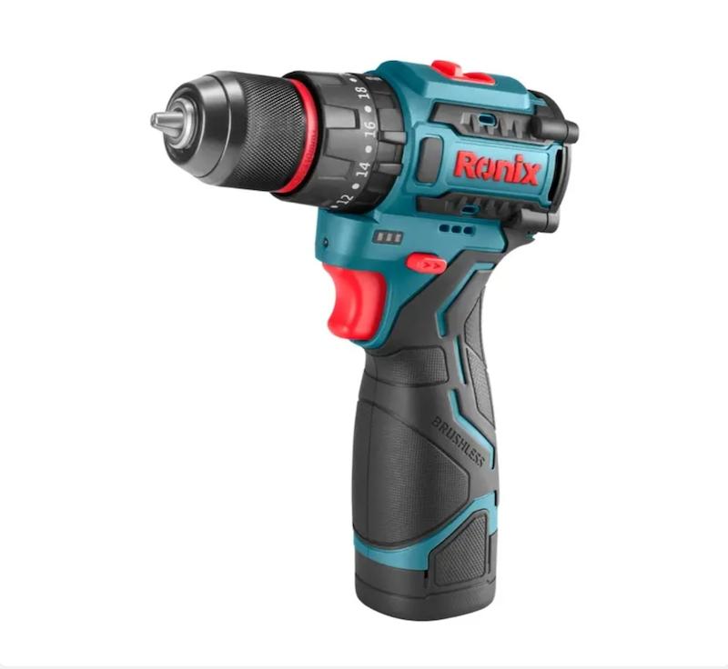 دریل شارژی 16 ولت براش لس رونیکس مدل ۸۶۶۱