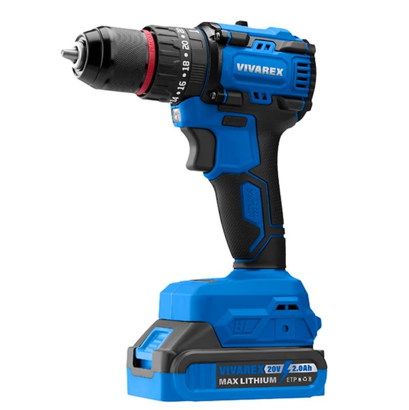 دریل شارژی ویوارکس ۲۰ ولت براشلس VR2010V-IBL