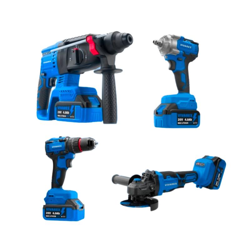 کیت شارژی براشلس ویوارکس چهار عددی مدل VR2404-BCK