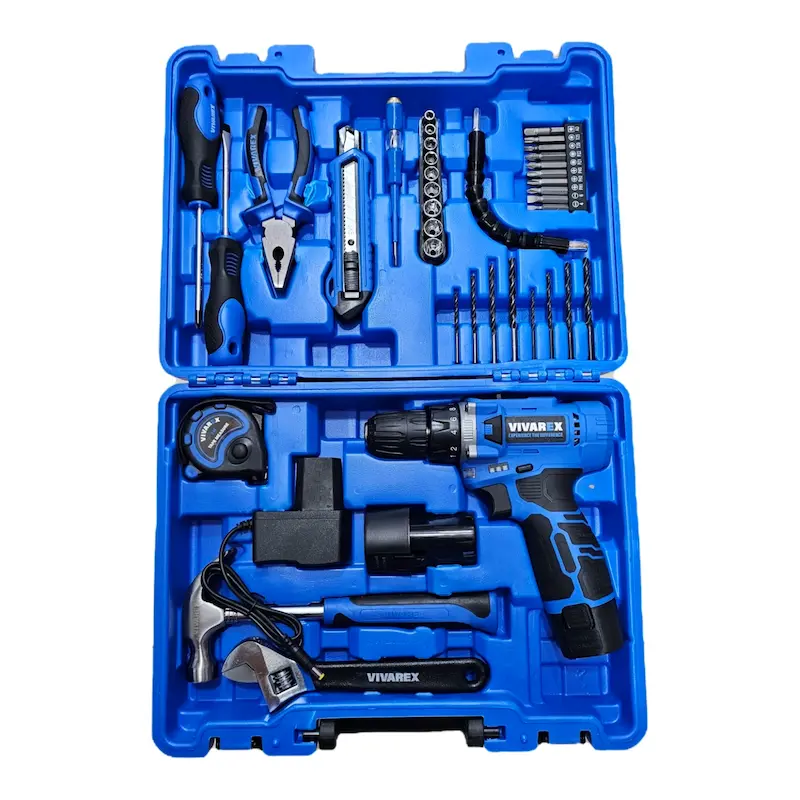 کیت ۴۰ پارچه همراه دریل شارژی ویوارکس مدل VR1240_CDK