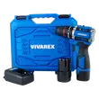 دریل شارژی ٢ باطری براشلس VR1610V-21BL