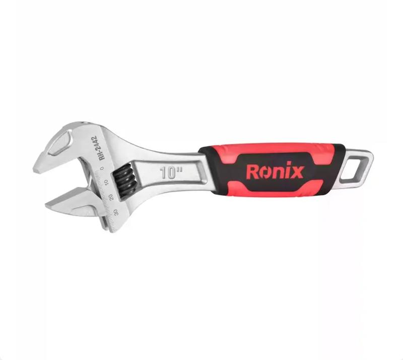 آچار فرانسه سایز 10 روکش‌دار رونیکس مدل ۲۴۴۲