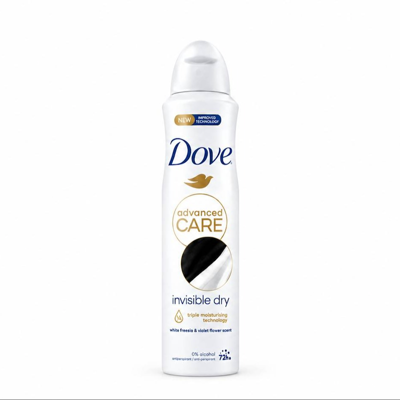 اسپری ضد تعریق زنانه داو مدل Invisible Dry 