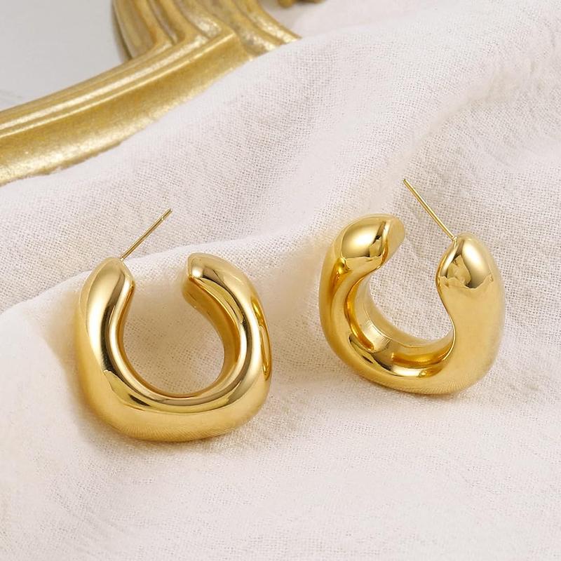 گوشواره دفرمه طرح طلا