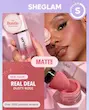 رژگونه مایع شیگلم رنگ Real deal