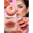 رژ لب و رژ گونه کرمی سه طبقه شیگلم رنگ Apricot Dream
