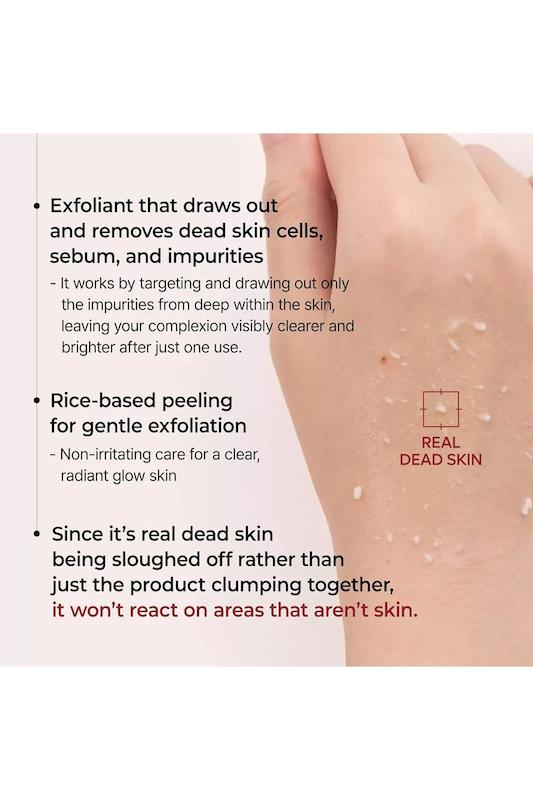 آمپول لایه بردار و روشن کننده برنج سیاه دکتر ملاکسین Peel Shot Glow Black Rice Peeling Ampoule 