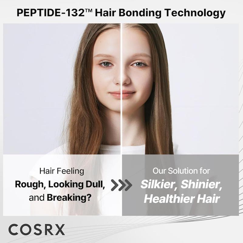 ماسک مو ترمیم کننده پپتاید 132 کوزارکس COSRX PEPTIDE-132 Ultra Perfect Hair Bonding Treatment