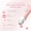 کرم دور چشم ضدچروک و روشن‌کننده Medicube مدی کیوب PDRN Pink Peptide Eye Cream مناسب کاهش تیرگی و خطوط دور چشم