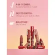 رژ لب جامد چهار طبقه SHEGLAM شیگلم مدل Mega