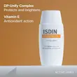 کرم ضدآفتاب بی‌رنگ ISDIN ایزدین مدل Active Unify ضد لک SPF50 حجم 50 میل