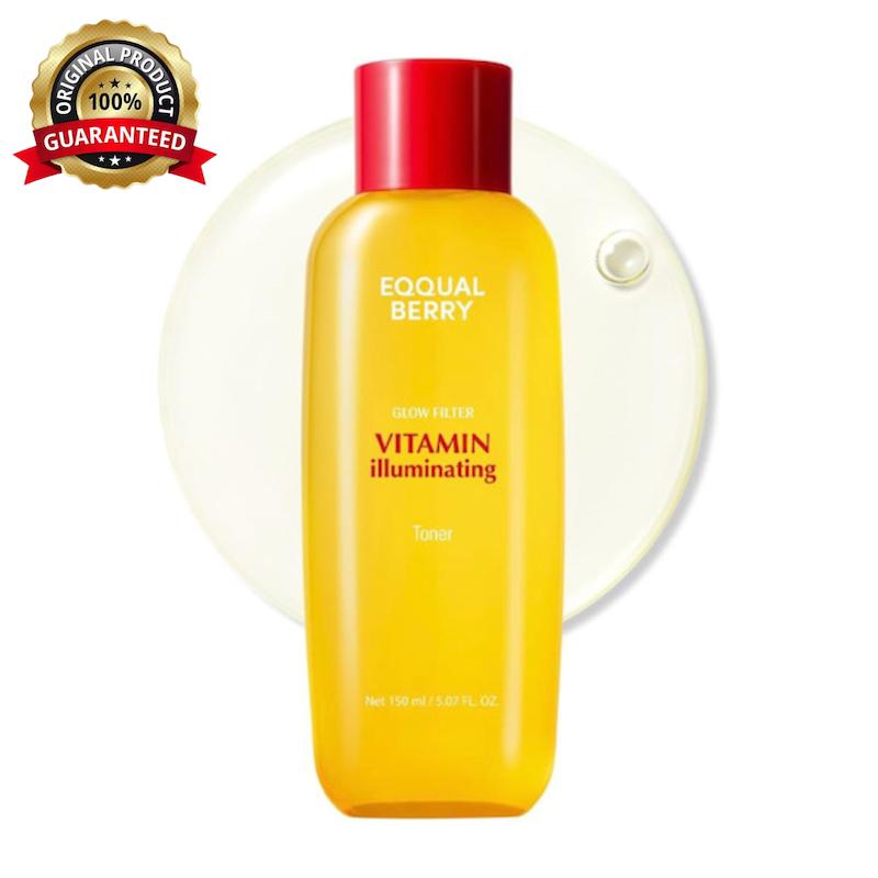 تونر ویتامین سی روشن کننده و ضدلک اکوال بری EQQUALBERRY Vitamin Illuminating Toner