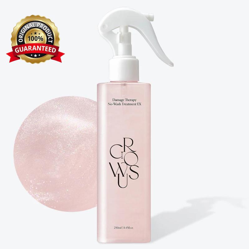 اسپری احیا و ترمیم کننده مو بدون آبکشی صدف گروس GROWUS Damage Therapy No-Wash Treatment EX