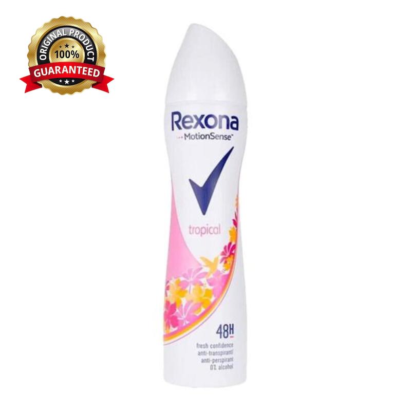 اسپری ضدتعریق زنانه رکسونا Rexona با رایحه Tropical حجم 200 میل