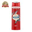 شامپو سر و بدن و صورت Old Spice اولد اسپایس مدل Deep Sea با رایحه خنک و دریایی حجم 400 میل