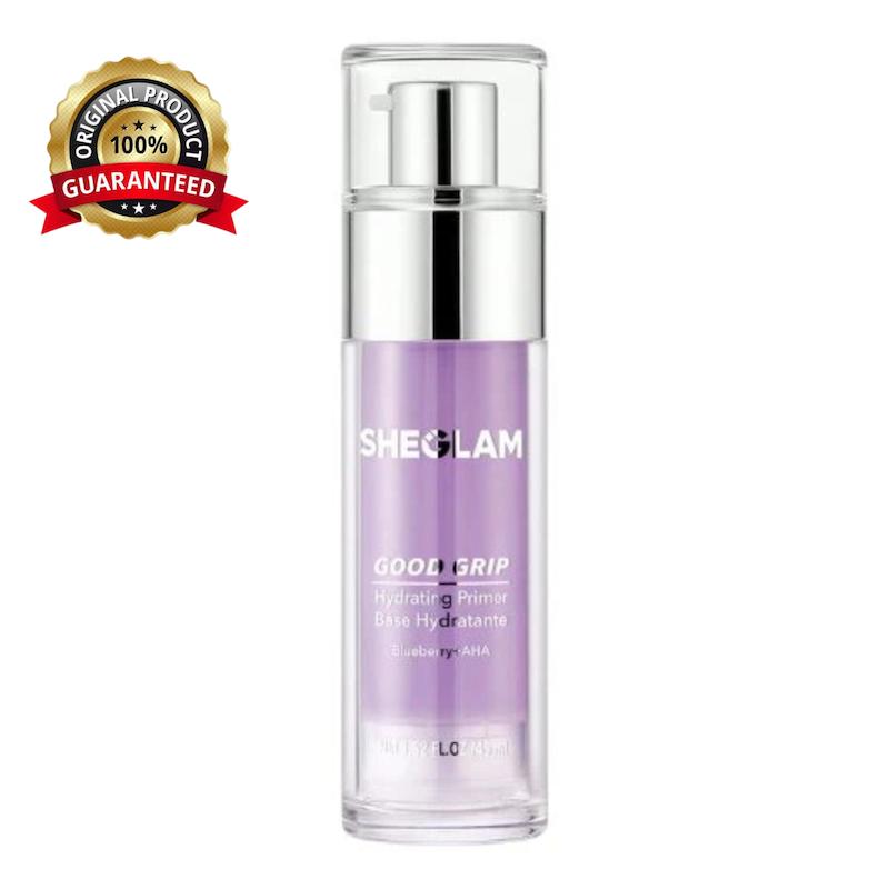 پرایمر آبرسان SHEGLAM شیگلم مدل Good Grip Blueberry مناسب پوست چرب حجم 45 میل