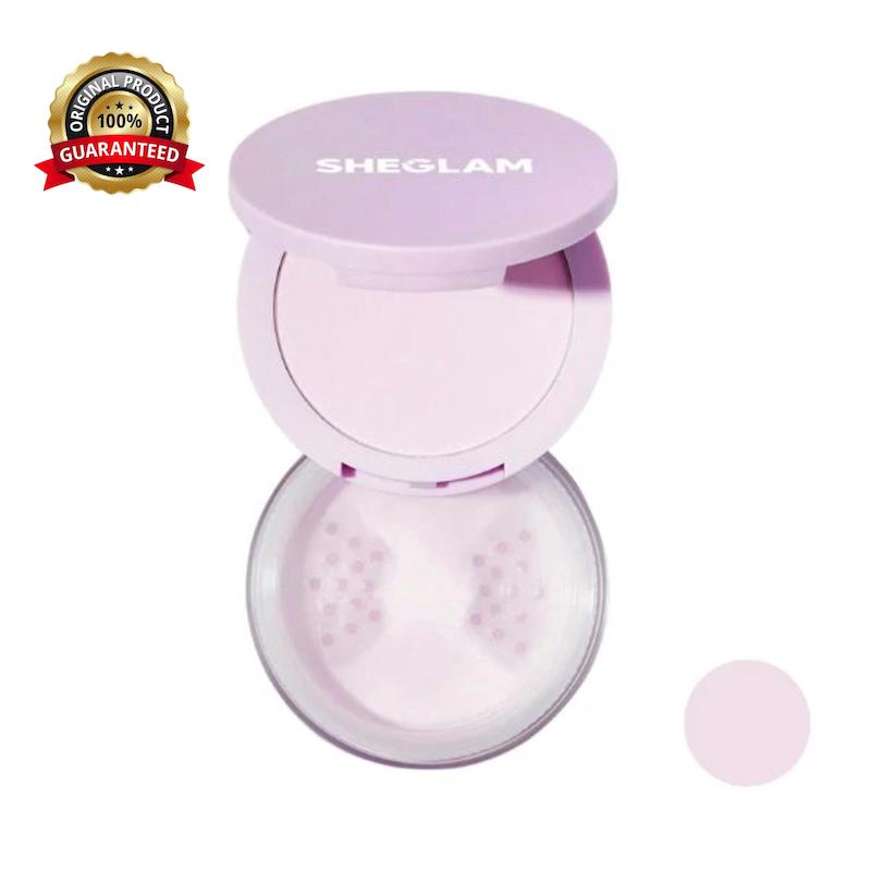 پودر تثبیت‌کننده و اصلاح‌کننده رنگ پوست SHEGLAM شیگلم مدل Taro وزن 2.7 گرم