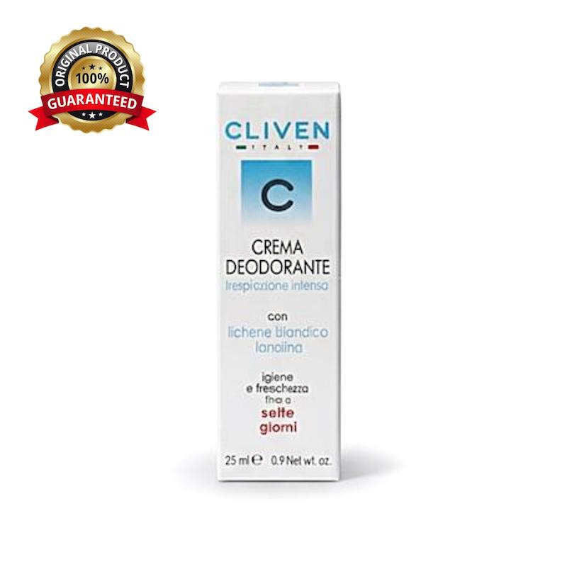 کرم ضدتعریق CLIVEN کلیون مدل Deodorant Cream مناسب کنترل تعریق و بوی بدن