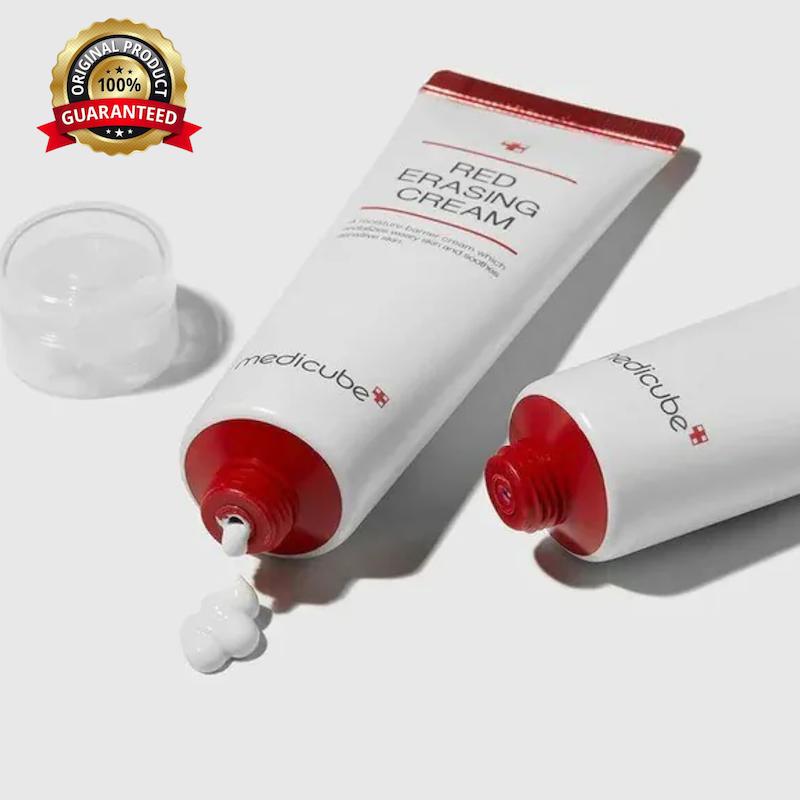 کرم ترمیم‌کننده و ضدقرمزی Medicube مدی کیوب مدل Red Erasing Cream مناسب تسکین و بازسازی پوست حساس