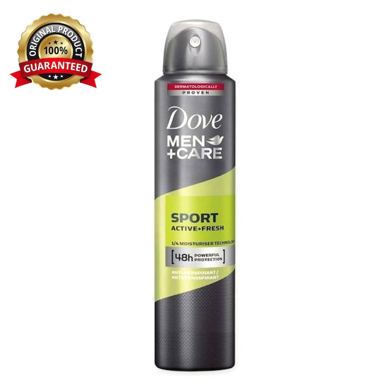 اسپری ضدتعریق 48 ساعته داو Dove مدل مردانه اسپورت اکتیو فرش حجم 250 میل