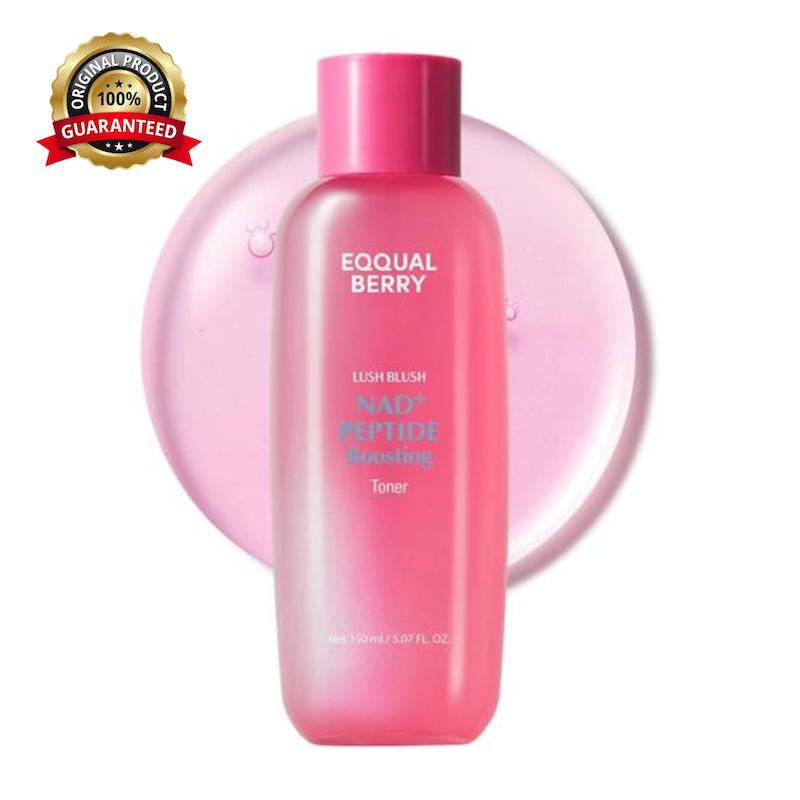 تونر پپتاید بوستینگ و NAD جوانساز و ضدچروک اکوال بری EQQUALBERRY NAD Peptide Boosting Toner