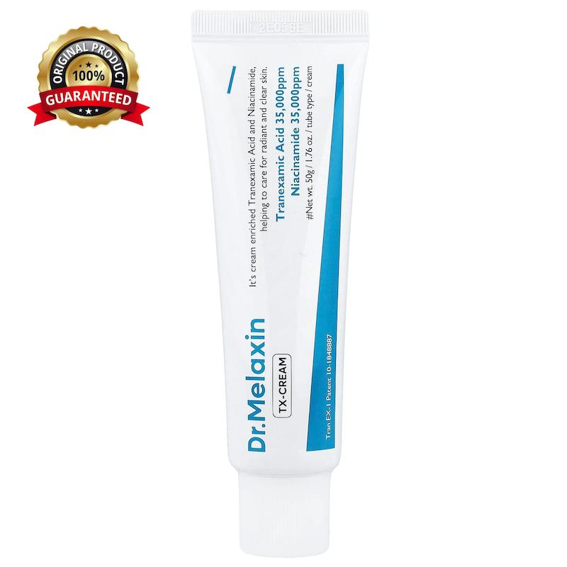 کرم ضد لک و روشن کننده ترانگزامیک اسید + نیاسینامید TX ( Tranexamic Acid ) Cream دکتر ملاکسین