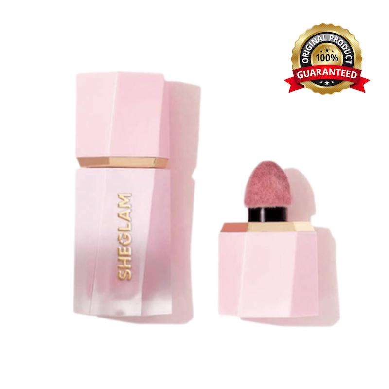 رژگونه مایع شیگلم (SHEGLAM) مدل Color Bloom رنگ Love Cake با رنگ ملایم و ماندگاری بالا