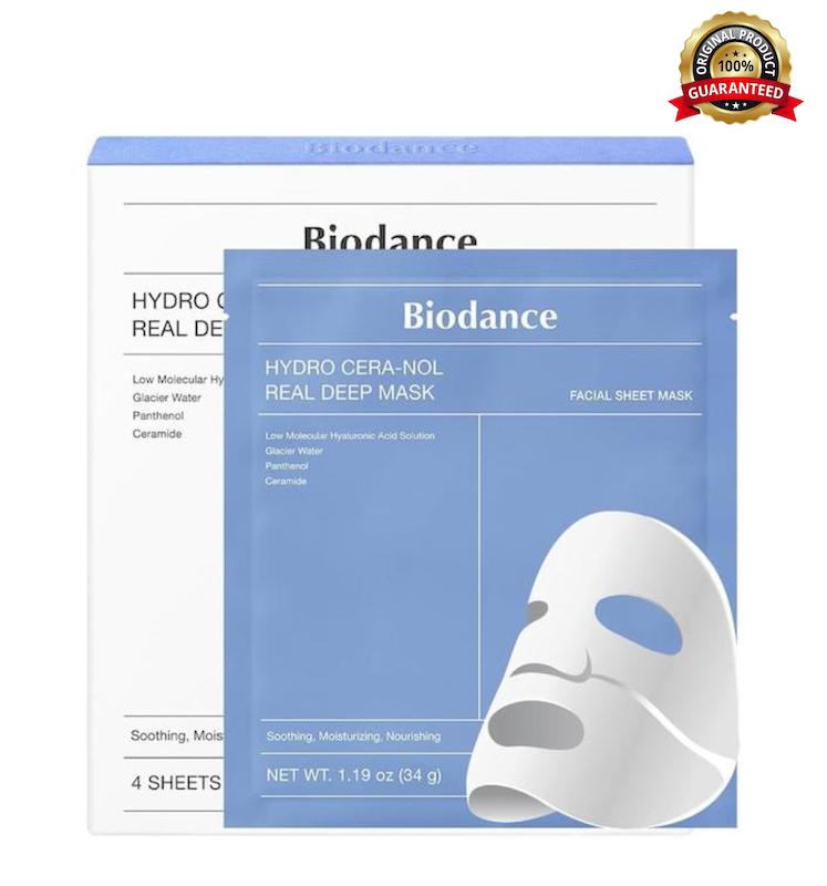 پک ماسک ورقه‌ای Biodance بایودنس Hydro Cera-Nol آبرسان و تقویت‌کننده سد پوست