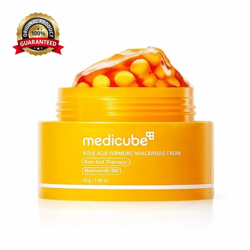 کرم کپسولی Medicube مدی کیوب کوجیک اسید + زردچوبه شفاف‌کننده و نرم‌کننده پوست 53 گرم