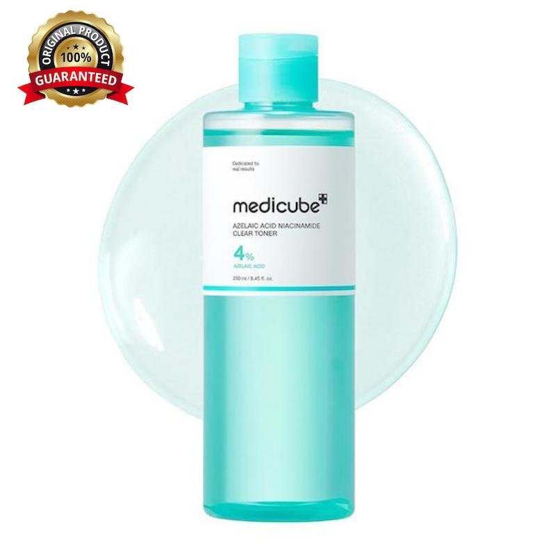 تونر ضدجوش Medicube مدی کیوب آزلائیک اسید + نیاسینامید مناسب تسکین و کاهش قرمزی پوست 250 میل