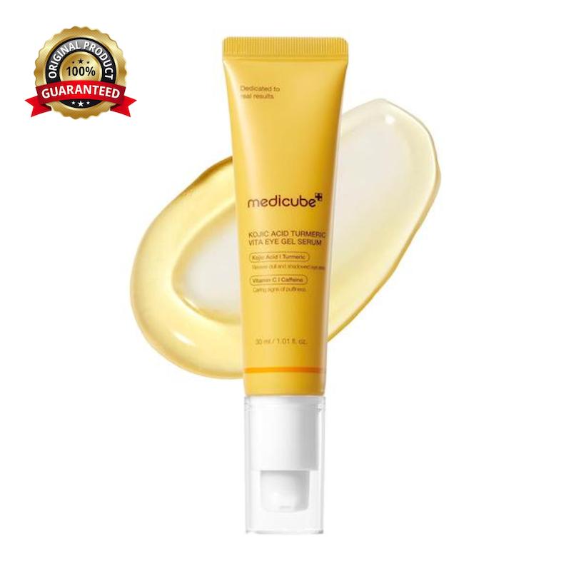 سرم دور چشم Medicube مدی کیوب کوجیک اسید + زردچوبه ضد تیرگی و پف 30 میل