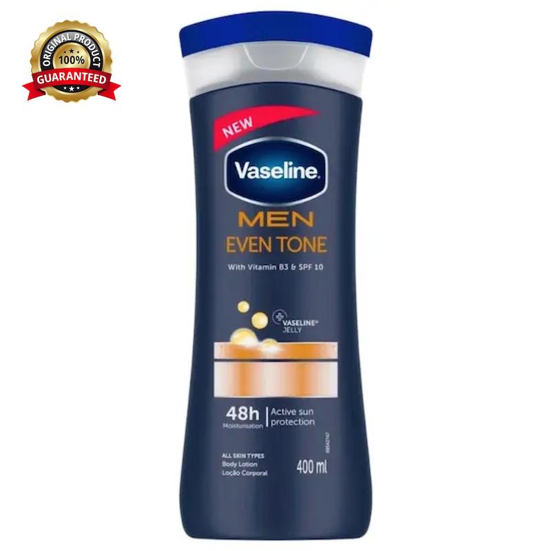 لوسیون بدن مردانه وازلین (Vaseline) مدل Even Tone حجم 400 میل